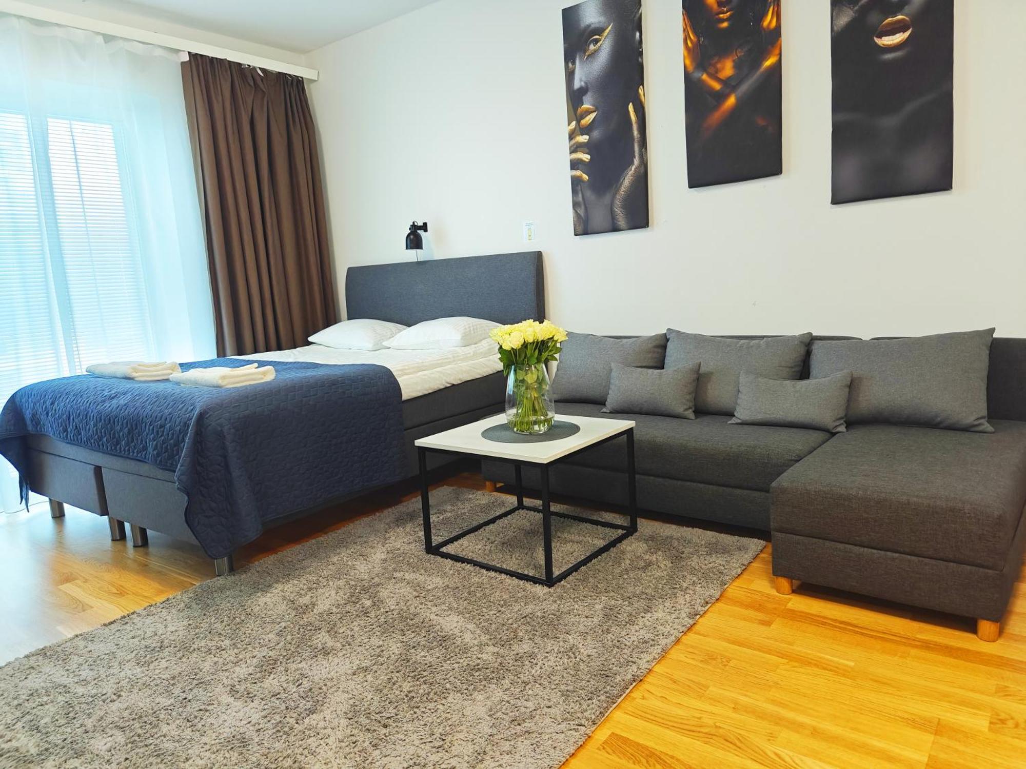 Heart Of Oulu, Studio With Parking Екстериор снимка